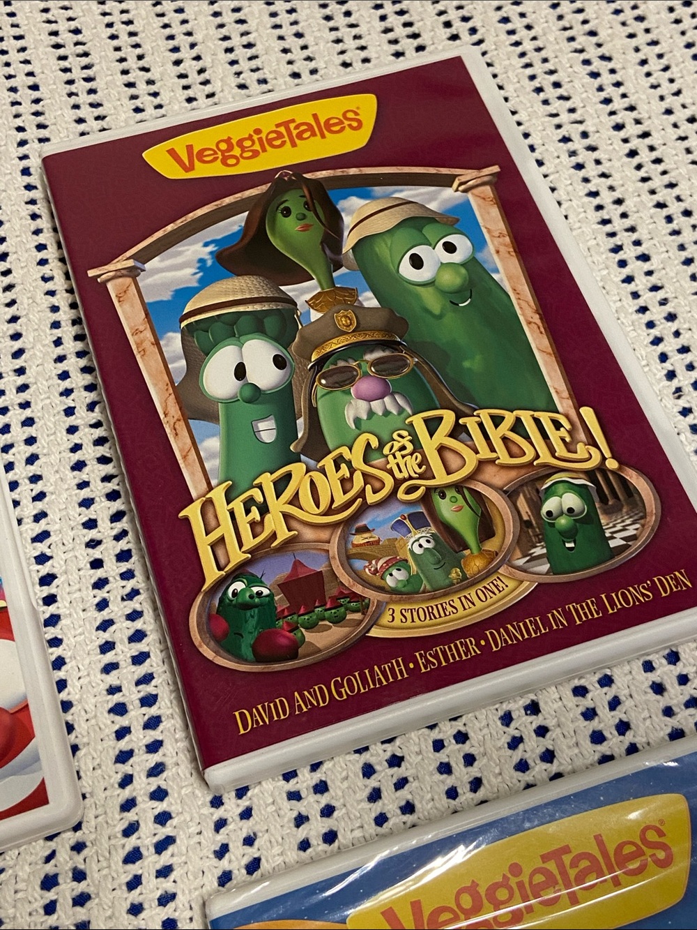 VeggieTales Set Of 4 DVD’s 2 Brand New 2 Open Different Titles Collectibles - Picture 3 of 10